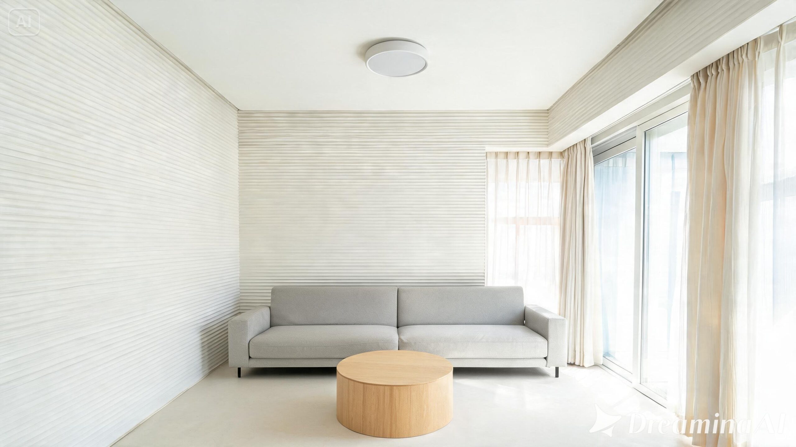 Tấm ốp PVC lam sóng cho Phòng Khách