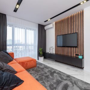 Tấm ốp PVC lam sóng cho Phòng Khách - MA02