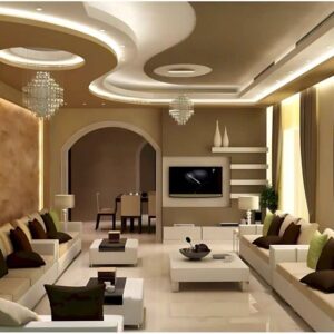 Mẫu thạch cao thi công nhà phố chung cư - Ảnh 6