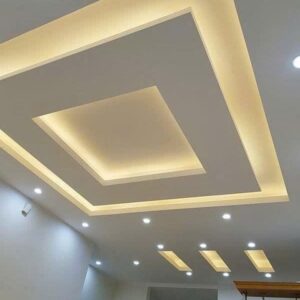 Mẫu thạch cao thi công nhà phố chung cư - Ảnh 5