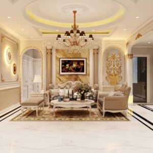 60 Mẫu thi công trần thạch cao biệt thự