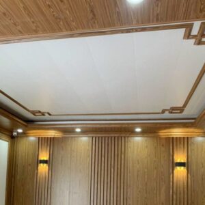 Thi công trần nhựa phòng khách - MA04 - Ảnh 5